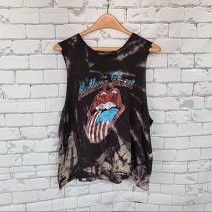 Rolling Stones TyeDye Tank